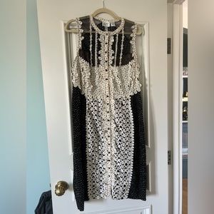 Beautiful and super flattering Byron Lars cocktail dress